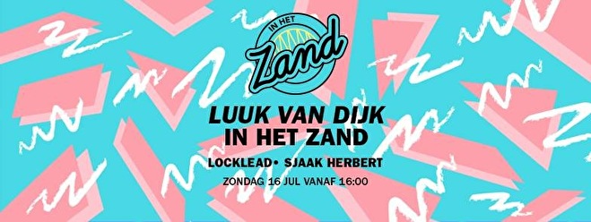 Luuk van Dijk in het zand