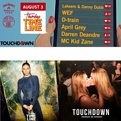 Thursdays Timeline × Touchdown