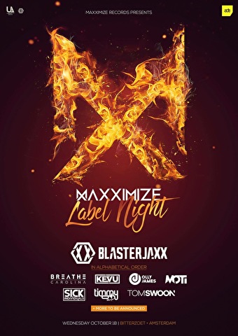 Maxximize Records Label Night