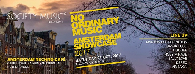 No Ordinary Music Amsterdam Showcase
