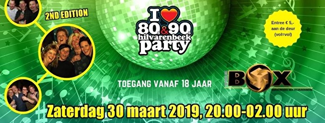 I Love 80's & 90's Party