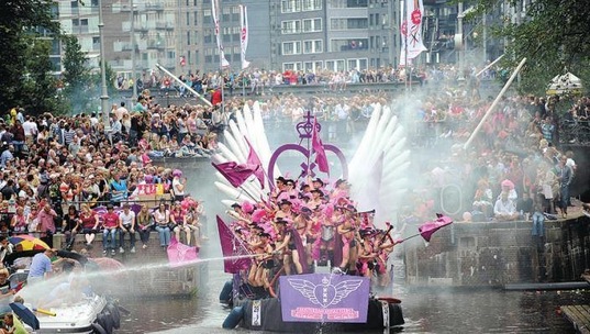 Amsterdam Pride City Beach Parade