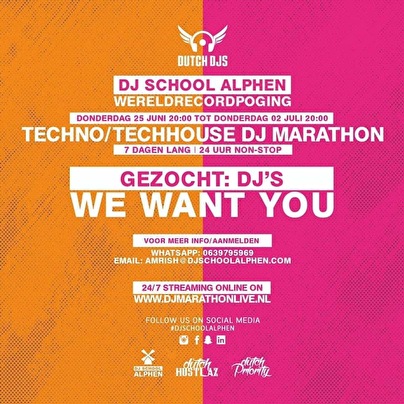 Techno/Techhouse DJ Marathon