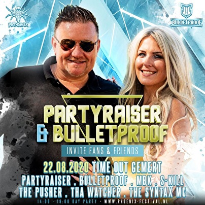 Partyraiser & Bulletproof invite Fans & Friends