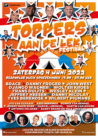 Toppers aan de lek Festival