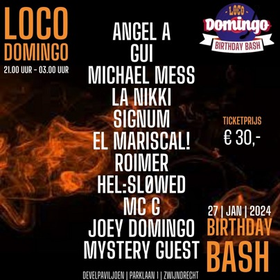Loco Domingo Birthday Bash