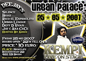 Kempi live on stage