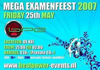 Mega examenfeest