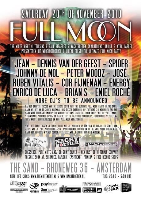 The ultimate Full Moon party