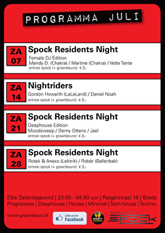 Spock Residents Night