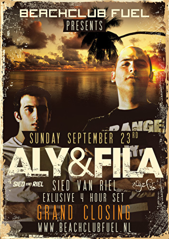 Aly & Fila at the beach