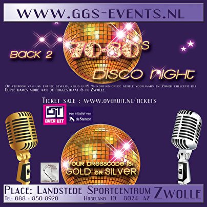 Back 2 the 70 & 80's Disco Night