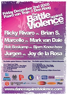 The battle against violence Official afterparty