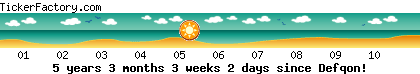 [img width=420 height=74 cacheid=000c79bd0023eb55bf2933ce1a0171d8ac]http://tickers.tickerfactory.com/ezt/d/4;10732;1/st/20060617/e/Defqon%21/k/b749/event.png[/img]