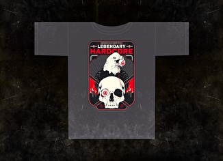 T-shirt Legendary Hardcore (Legendary Hardcore) winactie