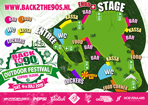 plattegrond Back To The 90's Outdoor