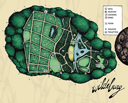 plattegrond Wildeburg Festival