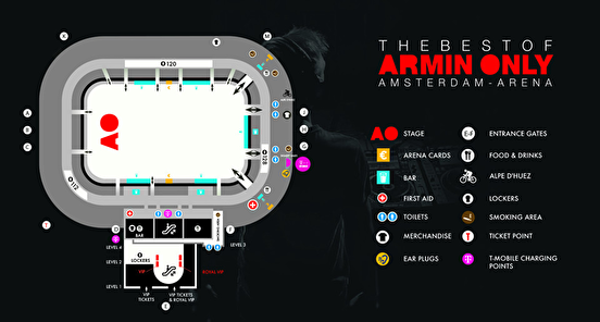 plattegrond The Best Of Armin Only
