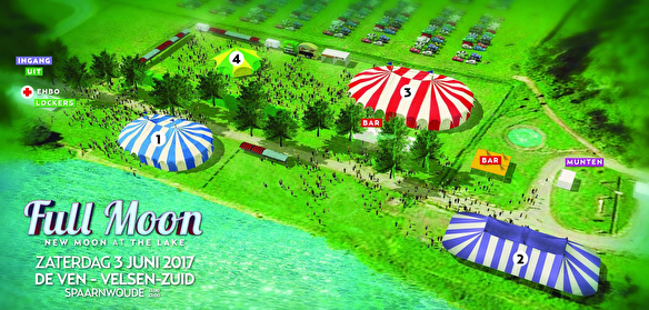 plattegrond Full Moon Festival