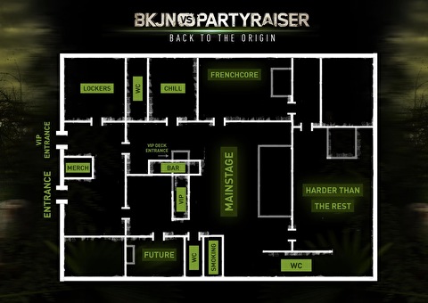 plattegrond BKJN vs Partyraiser
