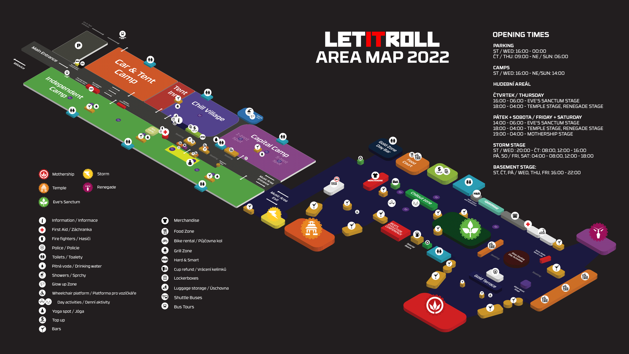 Let it Roll 2022 - Tickets, line-up, timetable, map & info