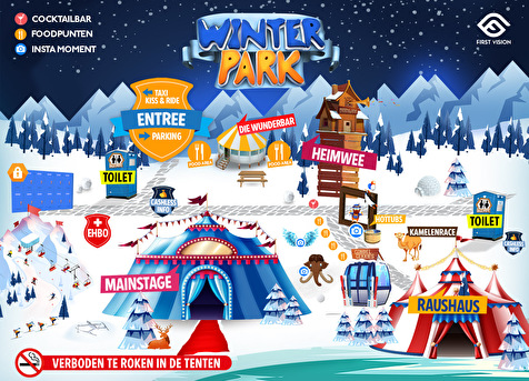 plattegrond Winter Park Festival