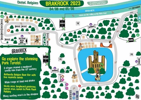 plattegrond Brakrock