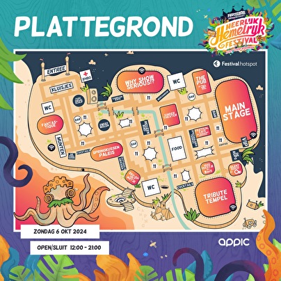 plattegrond Heerlijk Hemelrijk Festival