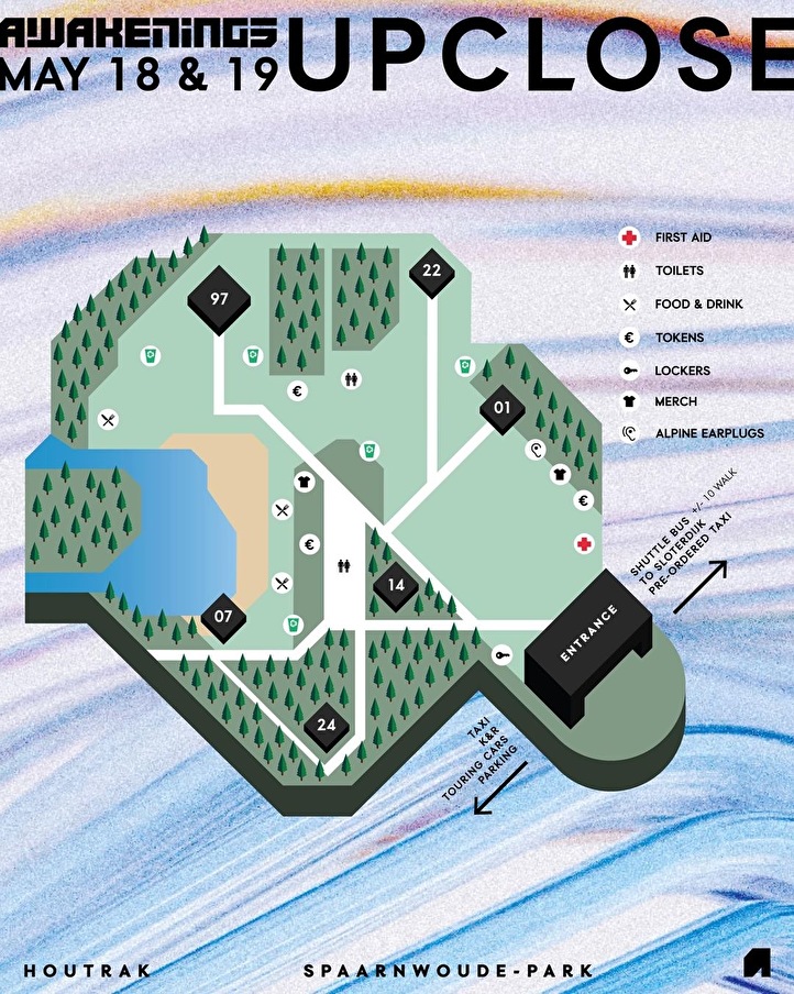 Awakenings · Upclose 2024 Tickets, lineup, timetable, plattegrond & info