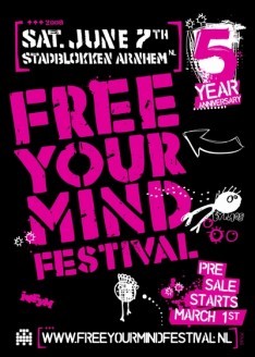 Free Your Mind Festival viert vijfjarig bestaan