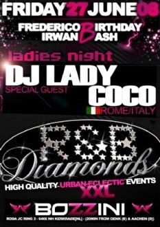 R&B Diamonds ladies night XXL@ Bozzini