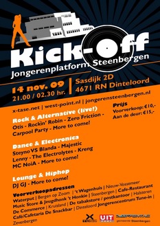 Kick-off jongerenplatform Steenbergen gevierd met festival op boot