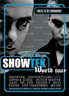 Morgen Showtek tour in Zak