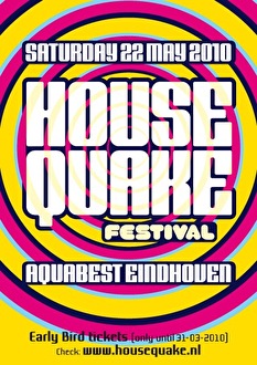 Voorverkoop Housequake Festival van start