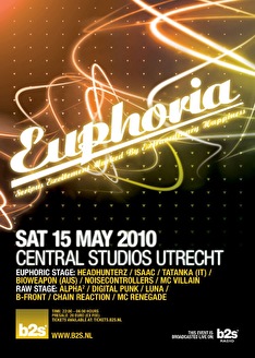 b2s maakt line-up Euphoria bekend