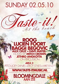 Taste-it! keert 2 mei terug bij Bloomingdale aan Zee