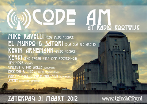 12inchCity presents Code AM at Radio Kootwijk