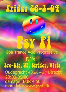 Psy Fi brengt de psy terug in Utrecht!
