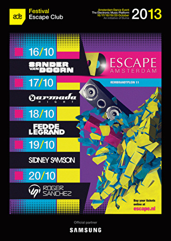 Escape presenteert een spectaculair ADE programma