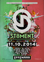 ST8MENT presents Lost Boundaries · Final info & timetable