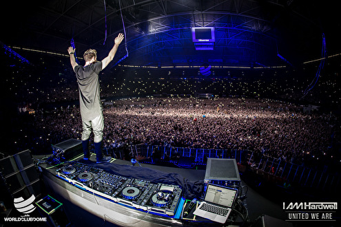 Hardwell breekt record Duits record met solo-show