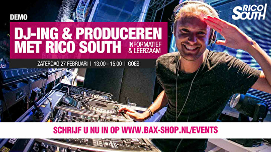 Starbeach-resident Rico South geeft tips & tricks in Bax-Shop Goes