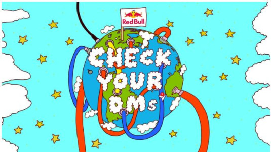 Red Bull lanceert wereldwijd nieuwe webserie Check Your DMs