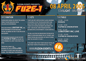 Fuzion Events Presents - Fuze One