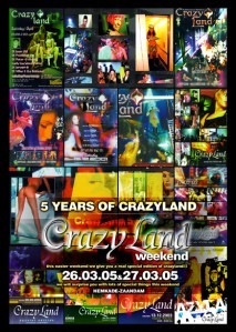 Crazyland Weekend 5 jarig bestaan - De zaterdag uitverkocht, zondag niet
