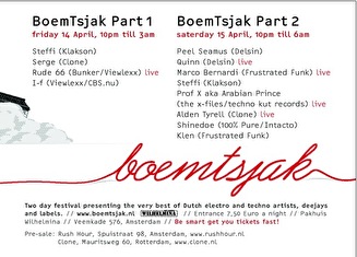 I-f en Professor X op tweede editie Boem Tsjak Festival