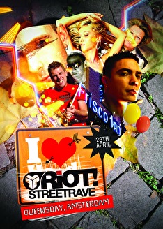 I Love Hardhouse vs. Riot!: 19 uur outdoor/indoor Queensday rave