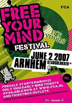 Free your mind festival: de line-up