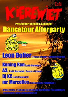 Kierewiet dancetour afterparty