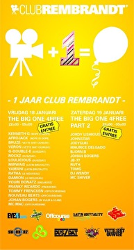 1e verjaardag Club Rembrandt